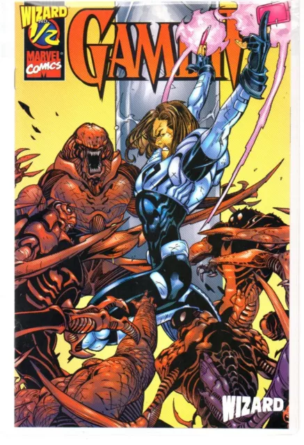 Gambit 1/2  Wizard edition with COA   Marvel 1998