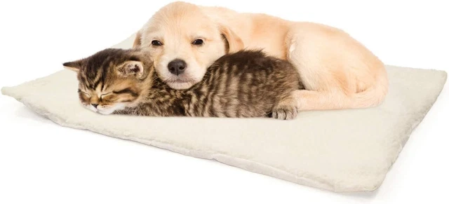 Self Heating Pet Bed Thermal Soft Fleece Body Heat Washable Cat Dog Mat Pad
