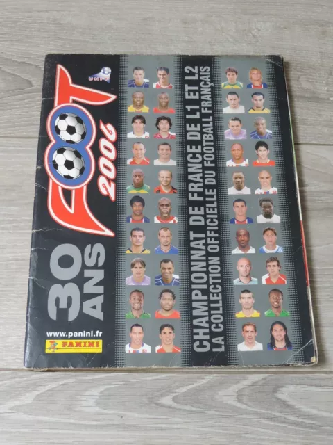 Album Panini Championnat De France 2006 Incomplet