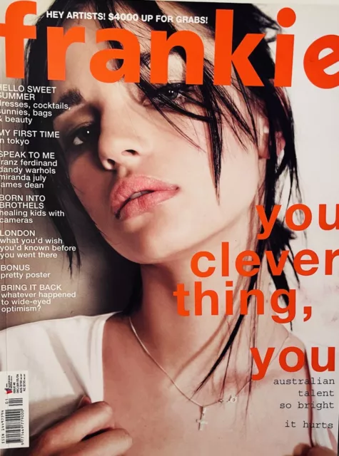 frankie Magazine Australian  First Issues  #8 DEC / JAN 2005/2006