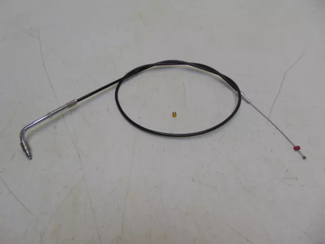 Barnett Harley Davidson Black Vinyl Idle-Cruise Cable +8" 101-30-30010-08