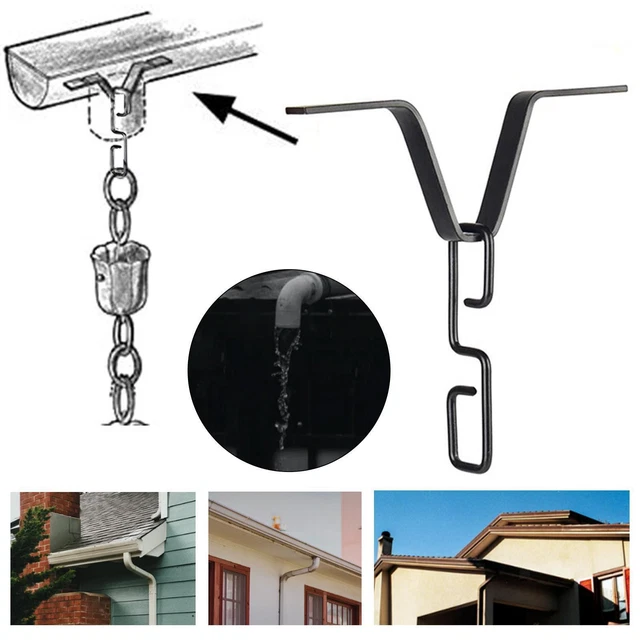 ARTIBETTER Rain Gutter Downspout Drop Outlet & Adapter – Aluminum Alloy Fitting, Coffee Color, For Roof Rain Water Systems, Compact 9.8x7.8x2.7cm