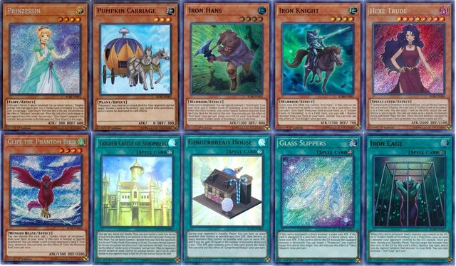 YUGIOH LEON VON Schroeder Fairy Tale Deck - Prinzessin Stromberg $75.00 -  PicClick