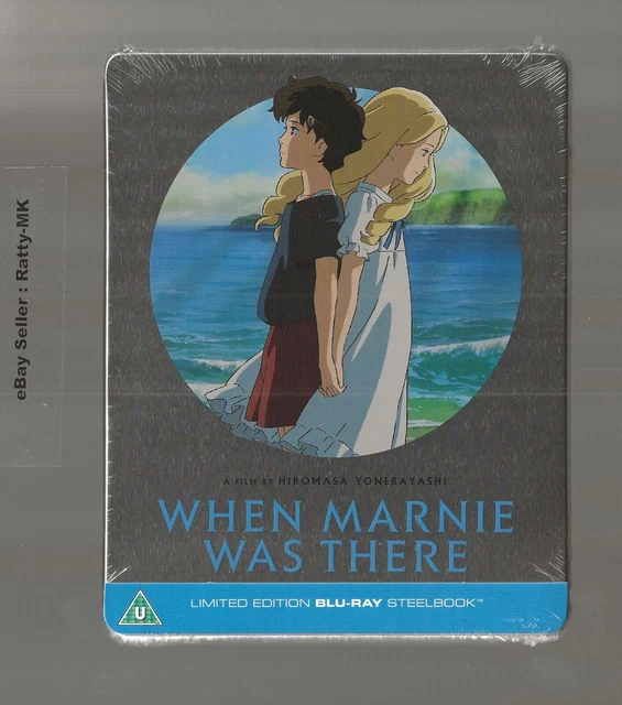 STUDIO GHIBLI WHEN Marnie Was There Limited Edition Steelbook Blu Ray - Where Is When Marnie Was There Set