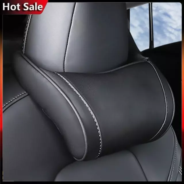 NECK PILLOW LEATHER Headrest Lumbar Support for Tesla Model 3 X S