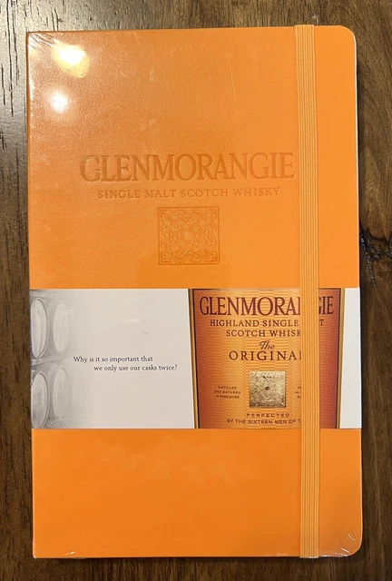 Glenmorangie Single Malt Scotch Whisky Moleskine Notebook (New)