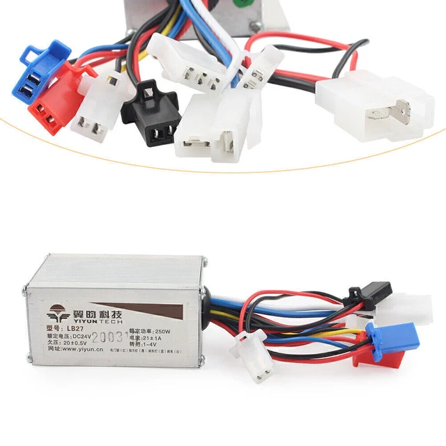 DC 24V 250W  Motor Speed Brushed Controller For Electric Scooter Bicycle Bike