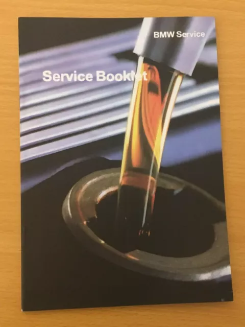 BMW Service Book BMW SERVICE HISTORY BOOK 1 SERIES 118I 118D M SPORT SE S