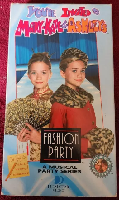 1999 YOU'RE INVITED to Mary-Kate and Ashley's Fashion Party VHS Video ...