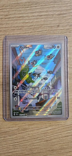 Carte Pokémon Pijako 181/162 – Art Rare (AR) – Forces Temporelles – Neuve Sous Sleeve Et Top-loader