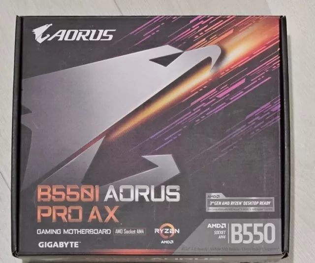 Gigabyte AM4 Mini-ITX B550I Aorus Pro AX DDR4 Motherboard