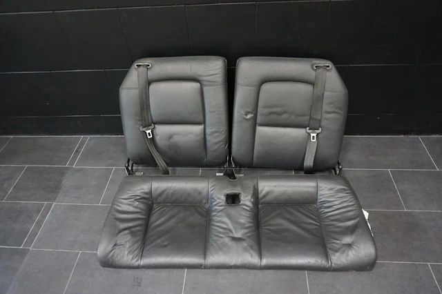 LEDER RÜCKSITZBANK AUDI TT 8N Coupe Rückbank Sitz Ausstattung schwarz ...