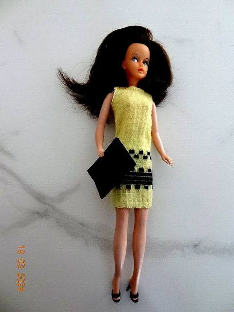 Rare Poupée Vintage Doll 1960s Tressy Blonde American Hotesse De Lair Doll Air Hostess 60s