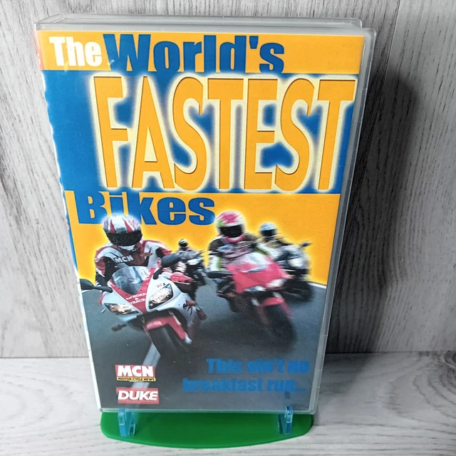 THE WORLDS FASTEST Bikes Vhs Tape Rare Retro Series Motorbikes Duke £