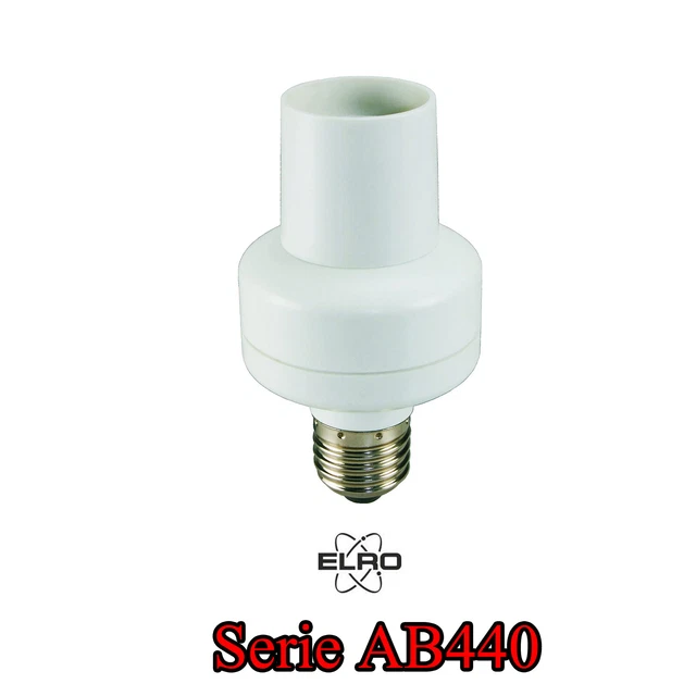Elro Riset ELRO LAMPENFASSUNG FUNK Fassung mit Dimmer System AB440L Funkfassung ...