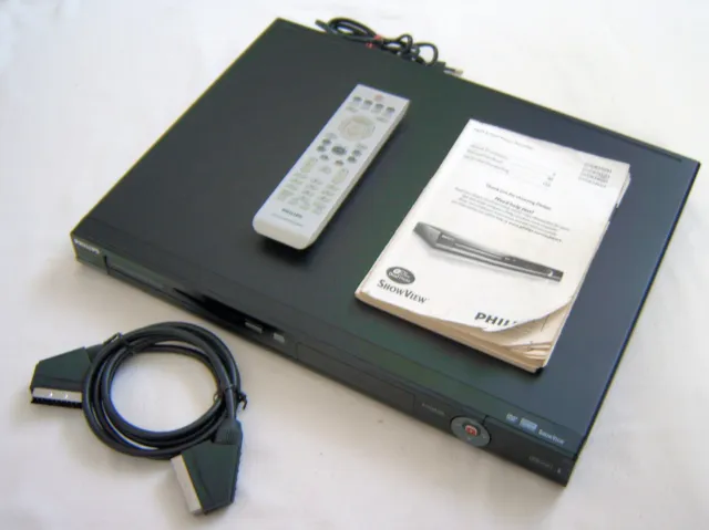 PHILIPS DVDR3452H   DVD/HDD-RECORDER   *160 GB=270 STD*  DivX/Xvid  TIMESHIFT*DV 2