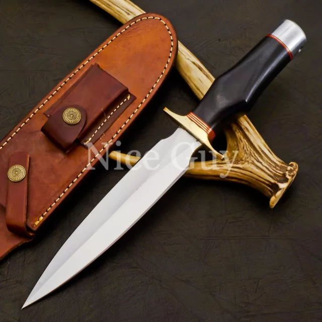 Handmade Randall Model 2 Style Steel Hunting Dagger, Bowie knife, Tactical Knive 2