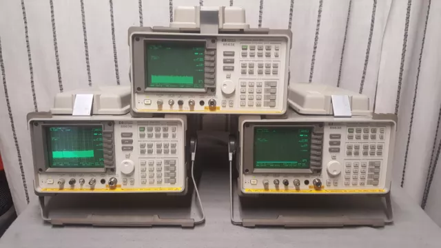 1* HP 8563E SPECTRUM ANALYZER 9kHz-26.5GHz (with error, to be repair)