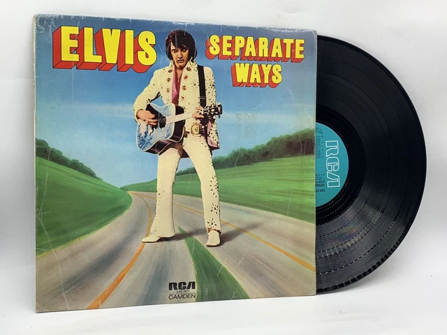 ELVIS PRESLEY SEPARATE Ways UK (GB) LP Stereo $165.85