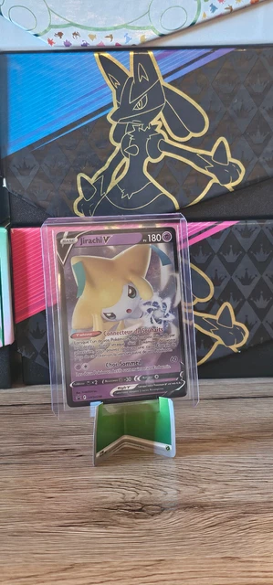 Carte Pokémon Géante Jirachi V SWSH299 - Jumboost Zenith Suprême Épée Et Bouclier