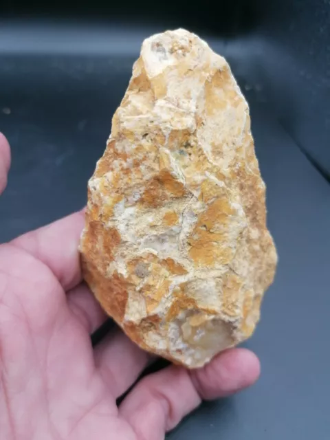 Mid Paleolithic Neanderthal France Mousterian of Acheulean Trad. Handaxe Biface