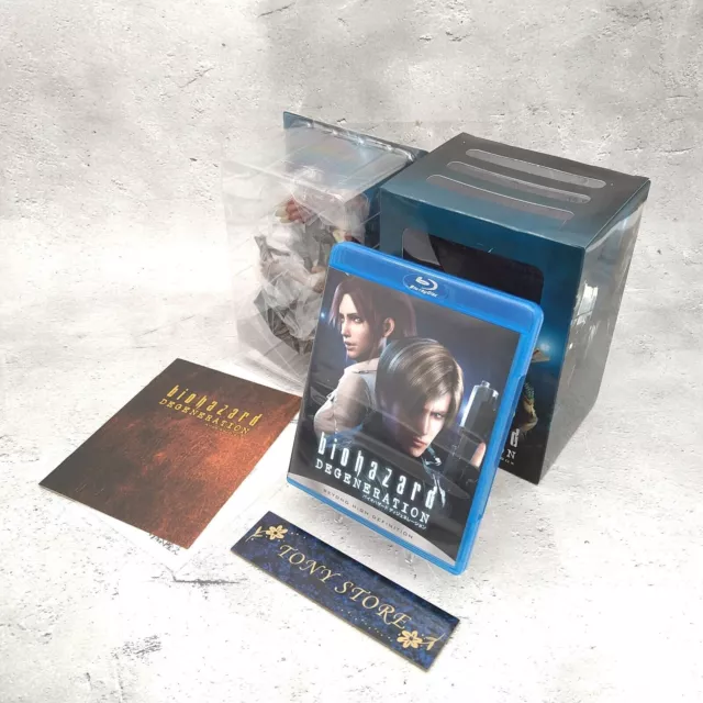 Blu-ray Figures BOX Set Resident Evil Degeneration Limited Edition Sony Action