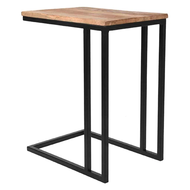 LABEL51 Tavolo per Laptop Move 35x50x61 cm Legno/Nero LABEL51