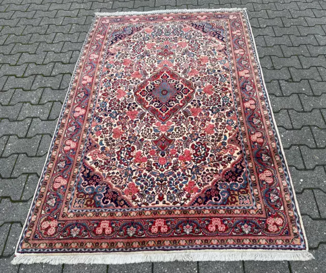 Sarugh Persien in guter feiner Qualität, Super Farben & Muster   ca.204 x 136 cm