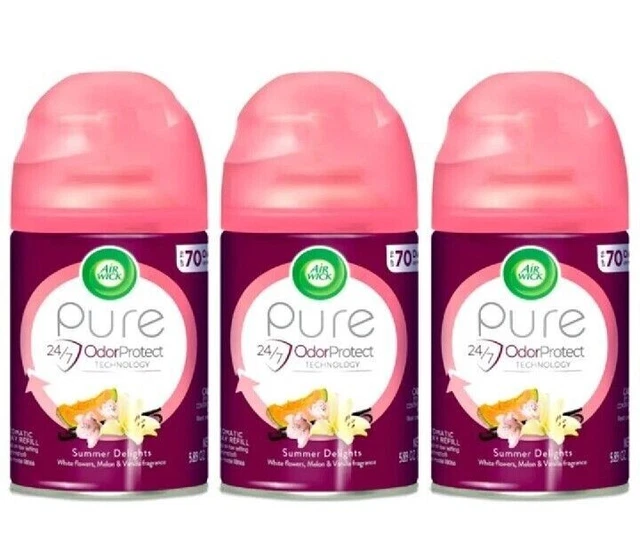 AIR WICK PURE OdorProtect Automatic Spray Refill, Summer Delights 5