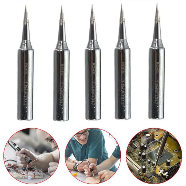 5PCS/Set 900m-T-I Welding Tool Lead-Free Solder Tips Replacement Soldering Bi#w#
