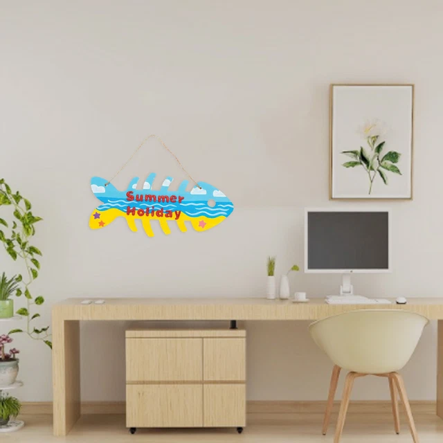 Colgante artístico colorido forma linda autopintado