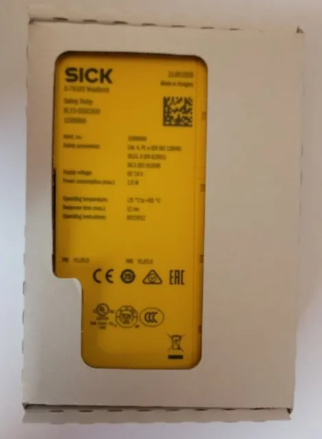 Safety Relay RLY3-OSSD300 Réf.1099969 Cat.4 PLe SIL3 12ms