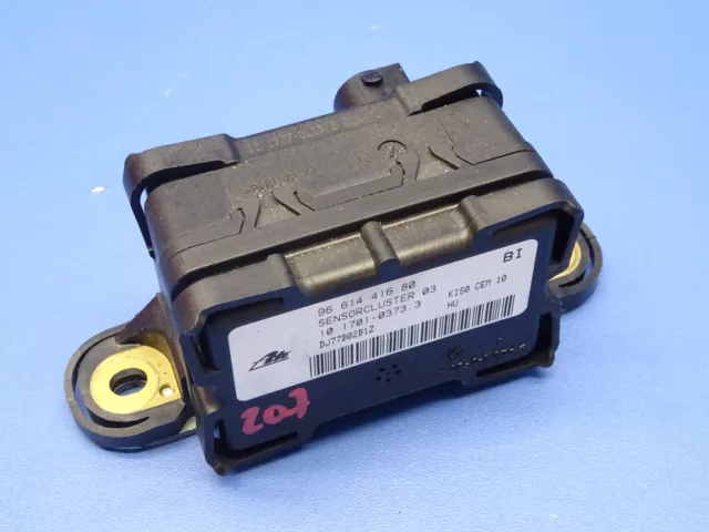 Peugeot 207 Capteur Acceleration Longitudinale Esp 9661441680 - Ate 10170103733