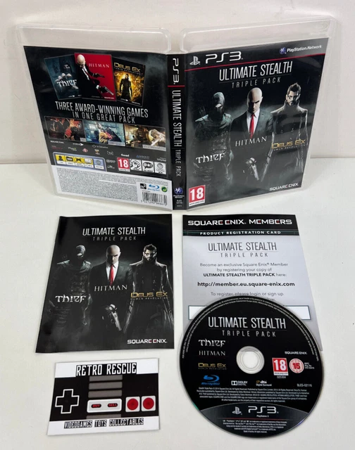 Ultimate Stealth Triple Pack – Thief, Hitman & Deus Ex – Neuf Sous Blister (US/NTSC)