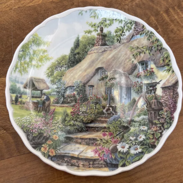 Dream Cottages “Summer” Royal Albert Decorative Plate