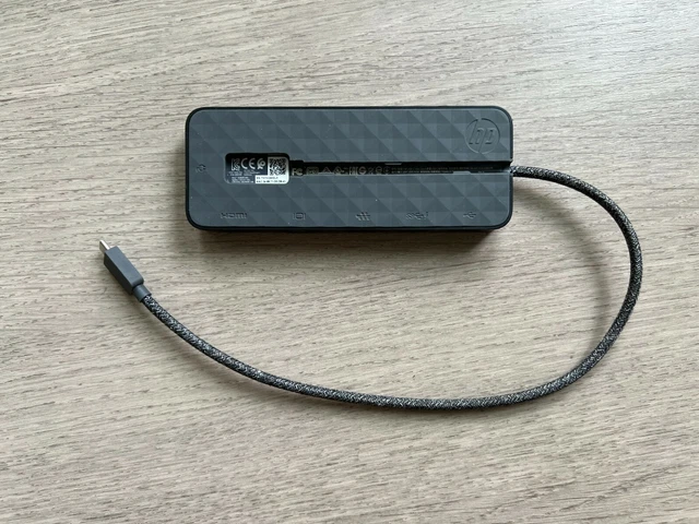 Station Accueil USB-C Universal Dock – HSA-B005DS – Compatible HP, Dell, Lenovo – Occasion