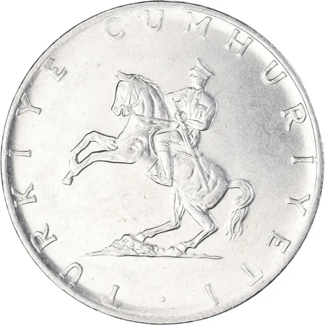[#1041606] Monnaie, Turquie, 5 Lira, 1975, SUP, Acier inoxydable, KM:905