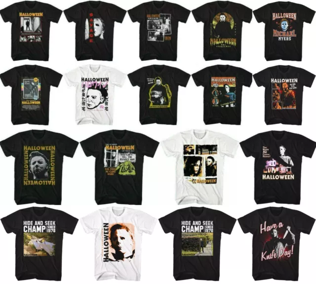 Pre-Sell Halloween Michael Myers Horror Movie Licensed T-Shirt #3