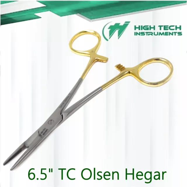 NEW Premium Grade T/C Olsen Hegar Needle Holder Surgical Instruments 6 "-GERMAN