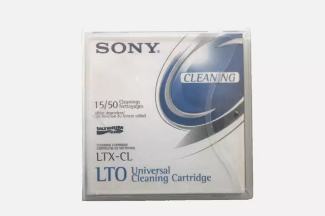 LTO Universal Cleaning Tape Cartridge / Cartouche de nettoyage / Sony LTX-CL