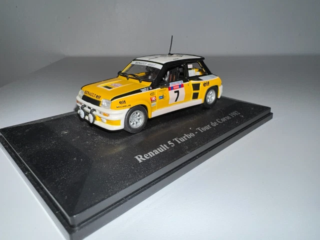 1:24 EDICOLA Renault R5 Turbo 1982 Con Vetrina With Showcase Red Mx5ala0044.2.5.332.gp.121635