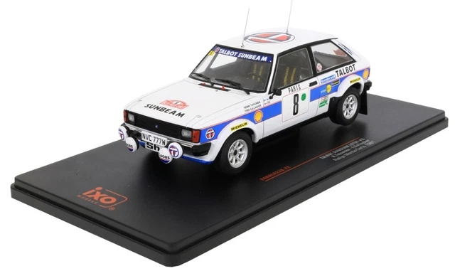 1981 TALBOT SUNBEAM Lotus #9 H.Toivonen Tour de Corse 1/43 ixo RAC370B £41.86 - UK