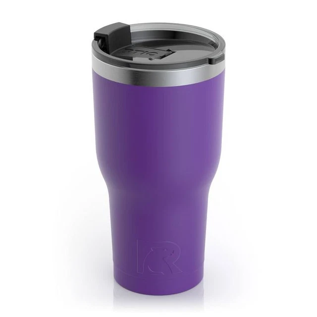 RTIC 20oz Stainless Steel Vacuum-Insulated Tumbler - Blue, Red, Purple, Amber 4