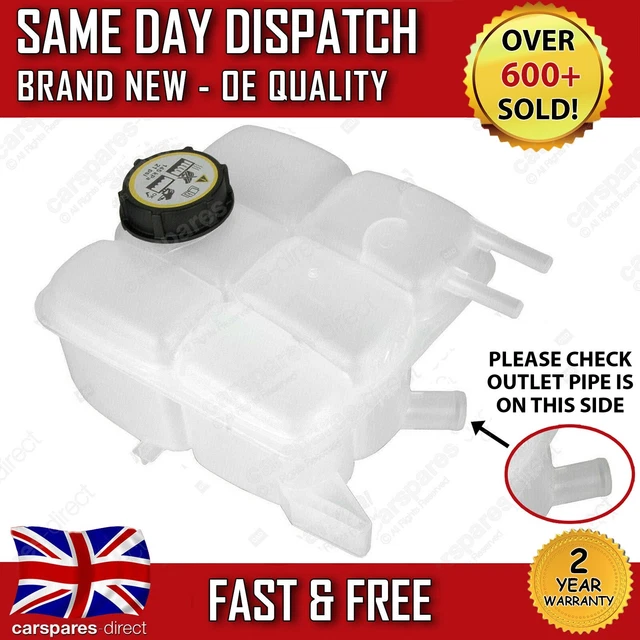Volvo Radiator Cap VOLVO V50, S40, C30, C70 Radiator Coolant Expansion Header Tank Bottle ...
