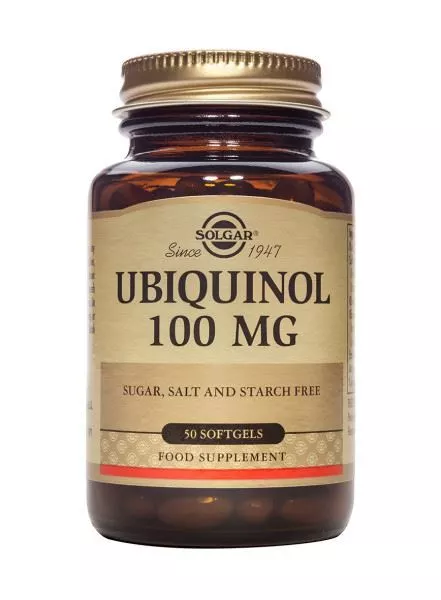 Solgar Ubichinolo CoQ-10 100 mg capsule softgel (x50)