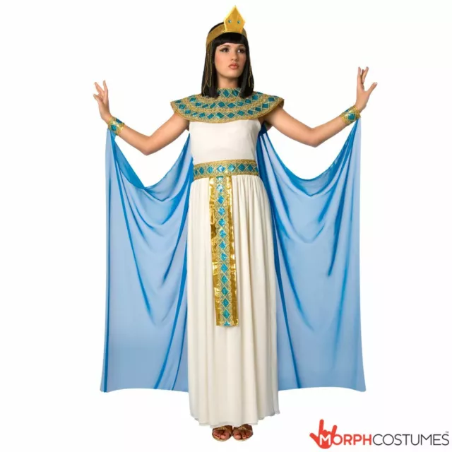 Ladies Womens Cleopatra Fancy Dress Costume Queen of the Nile Egyptian Goddess