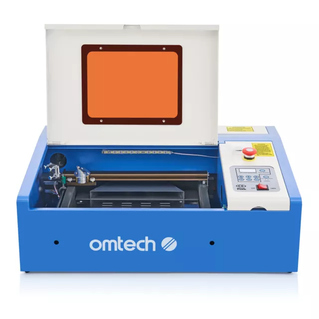 OMTech 40W CO2 Laser Engraver Marker with 8 x 12in Bed K40 for DIY