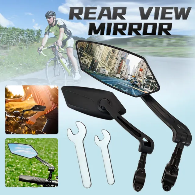 Bicycle Rear View Mirror for MTB Mountain Bike Handlebar Cycling Mirrors 20-24mm