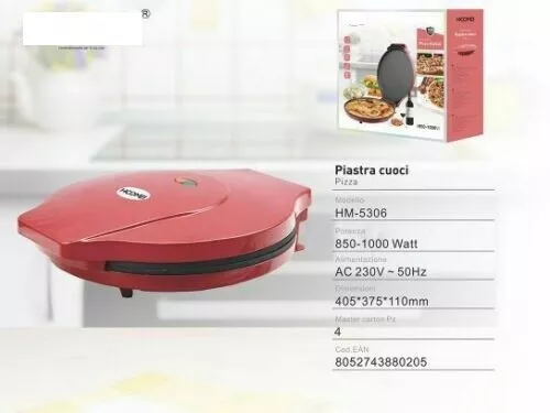 Plate For Pizza Made at Home Cook Pizza 850-1000 Watts Double Heating