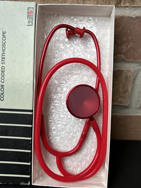 Vintage Labtron Corp Panalite Deluxe lightweight color coded Stethoscope 3